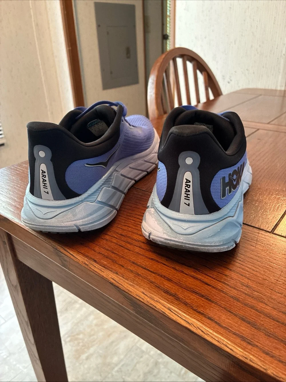 Hoka One One Arahi 7 Shoes Women’s 9B Stellar Blue Cosmos Running Sneakers - Picture 5 of 15